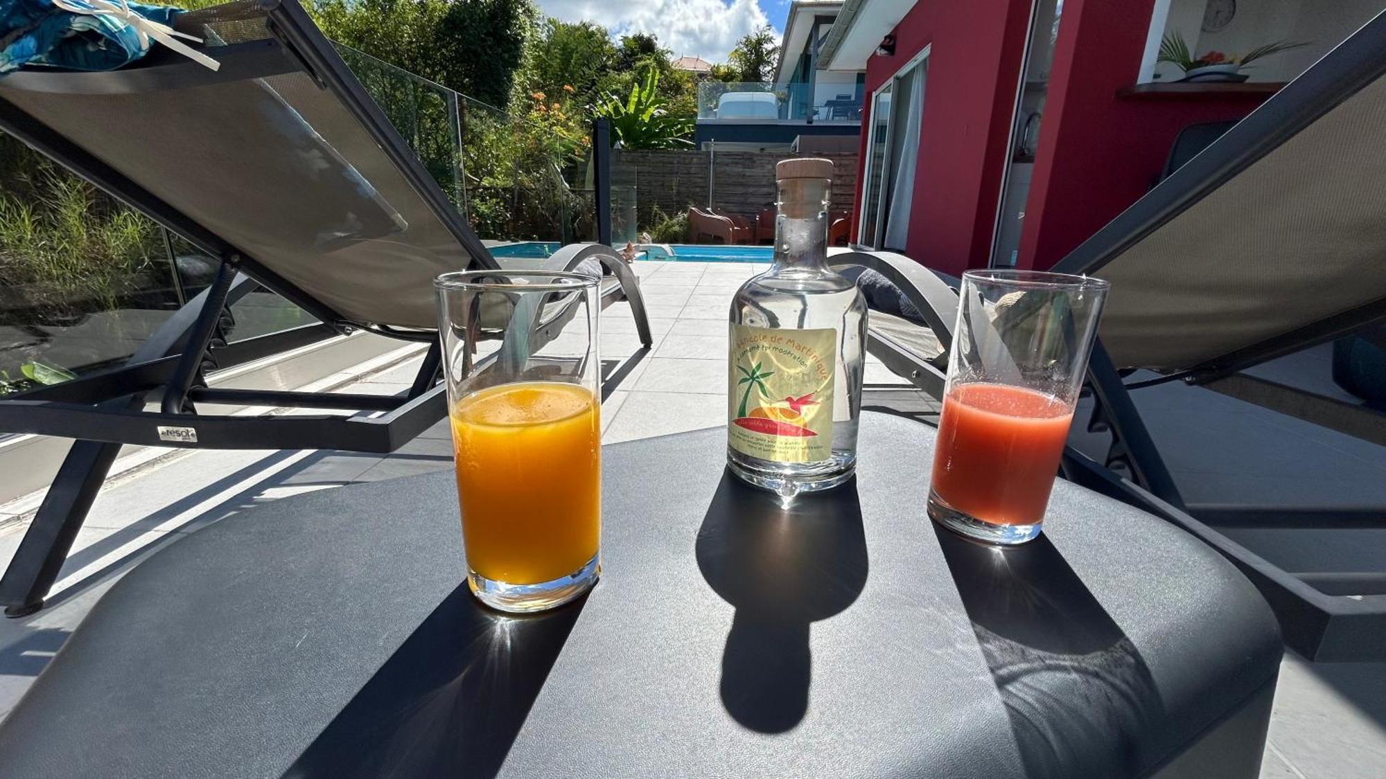 La Villa Jalna Grenadine Deux Chambres Et Piscine Privee Les Trois-Ilets Bagian luar foto