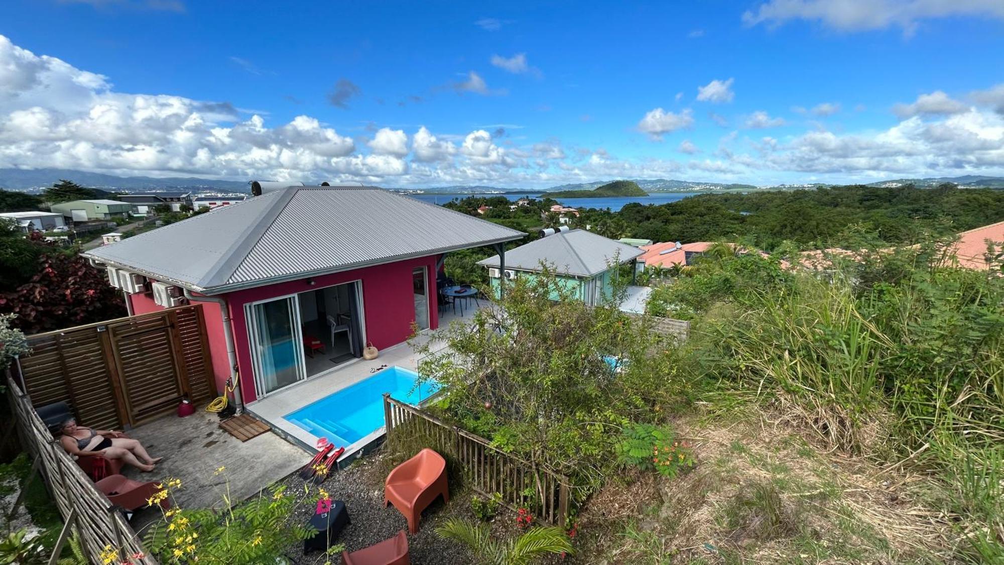 La Villa Jalna Grenadine Deux Chambres Et Piscine Privee Les Trois-Ilets Bagian luar foto