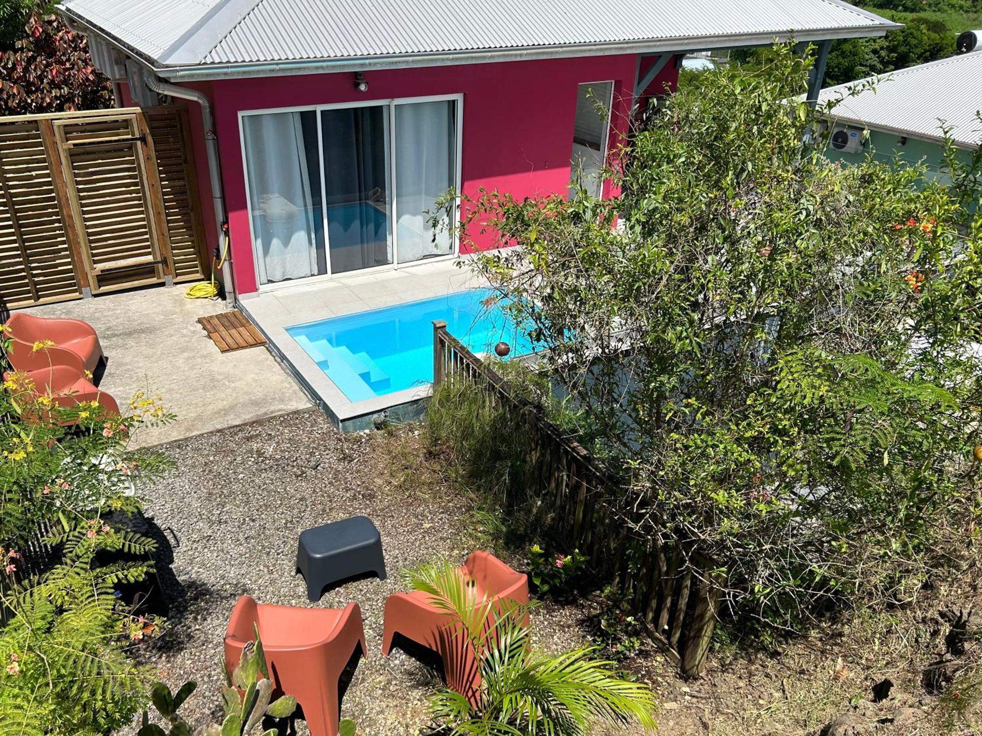 La Villa Jalna Grenadine Deux Chambres Et Piscine Privee Les Trois-Ilets Bagian luar foto