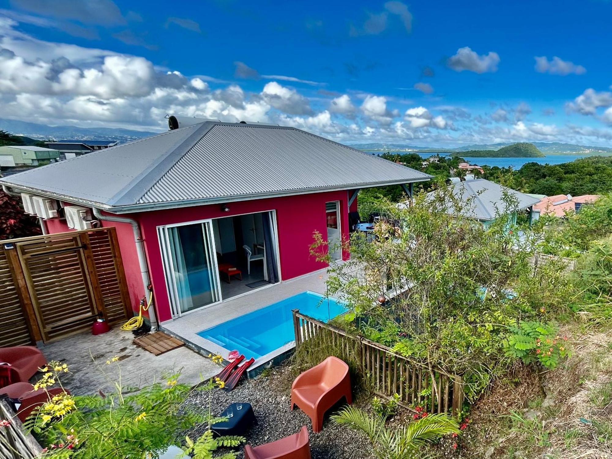 La Villa Jalna Grenadine Deux Chambres Et Piscine Privee Les Trois-Ilets Bagian luar foto